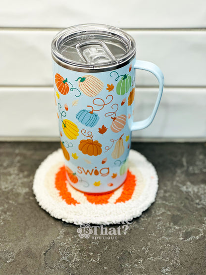 HALLOWEEN MUG RUG COASTERS