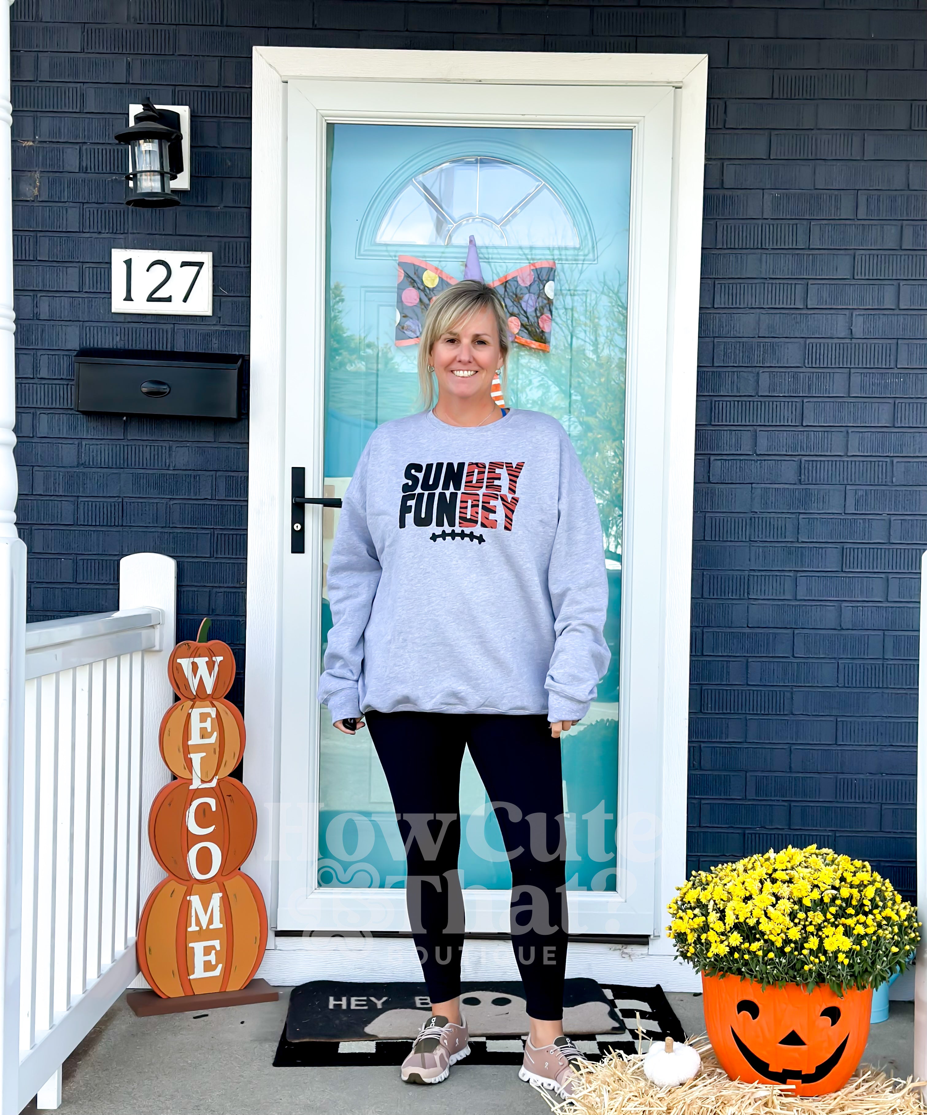 Sundey Fundey Sweatshirt-How Cute is That? Boutique
