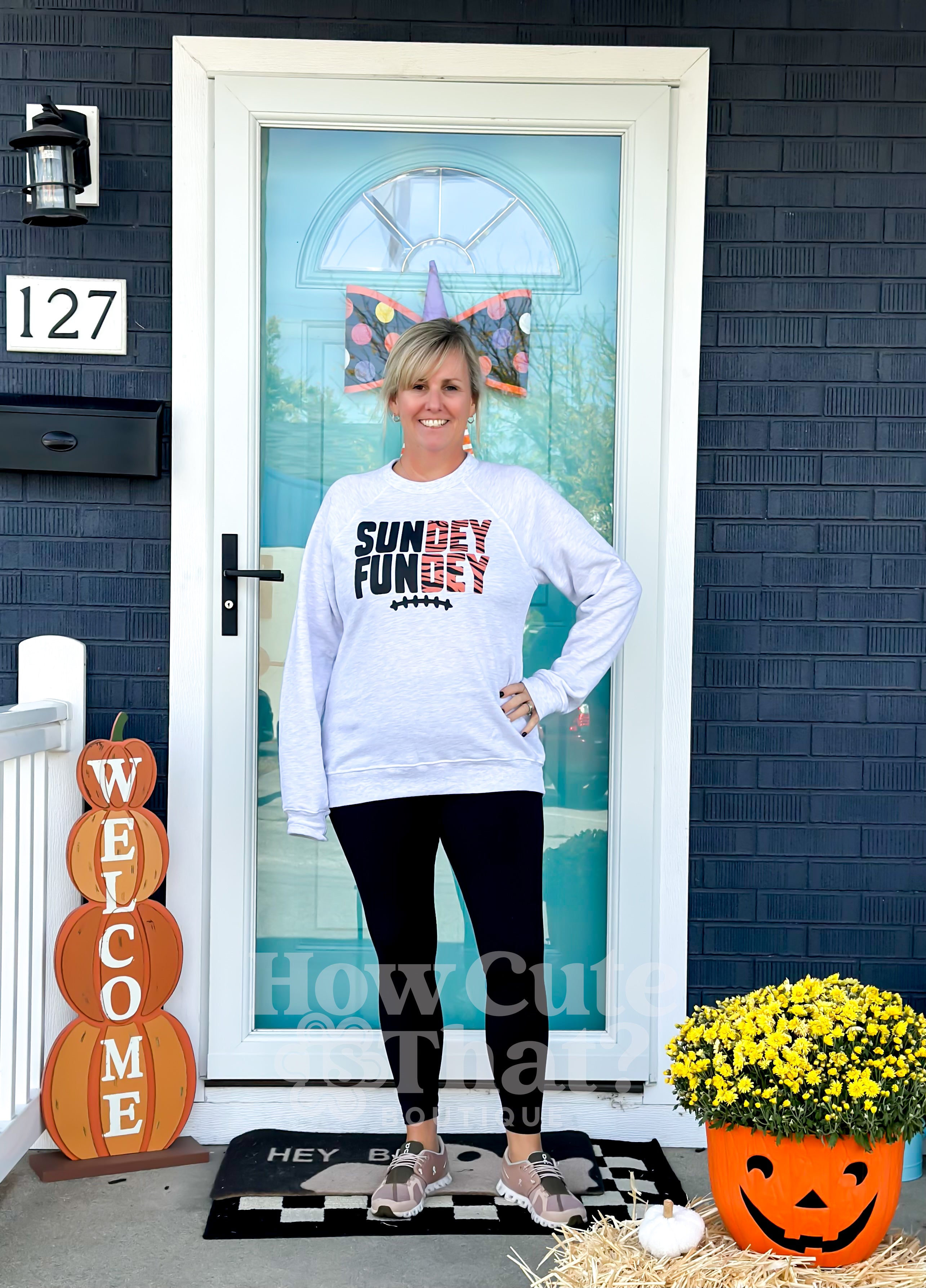 Sundey Fundey Sweatshirt-How Cute is That? Boutique