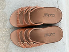 Corky’s Don’t Mind Me Wedge Sandals – Cognac Crinkle-How Cute is That? Boutique