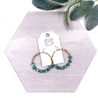 Wilma Earrings - Turquoise-How Cute is That? Boutique