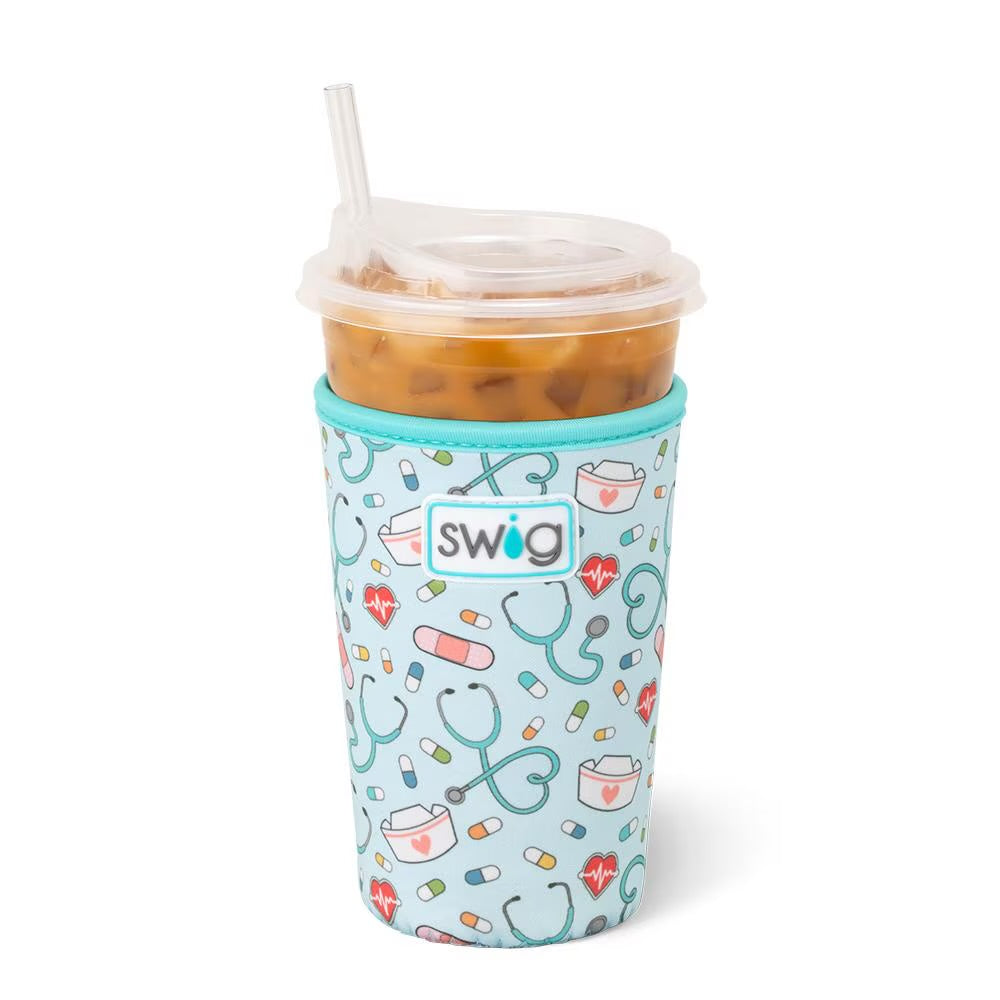 Scrub Life Iced Cup Coolie (22oz)-How Cute is That? Boutique