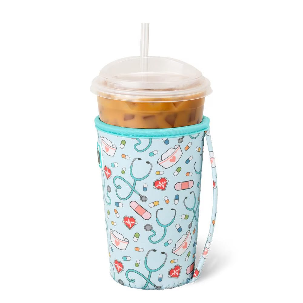 Scrub Life Iced Cup Coolie (22oz)-How Cute is That? Boutique