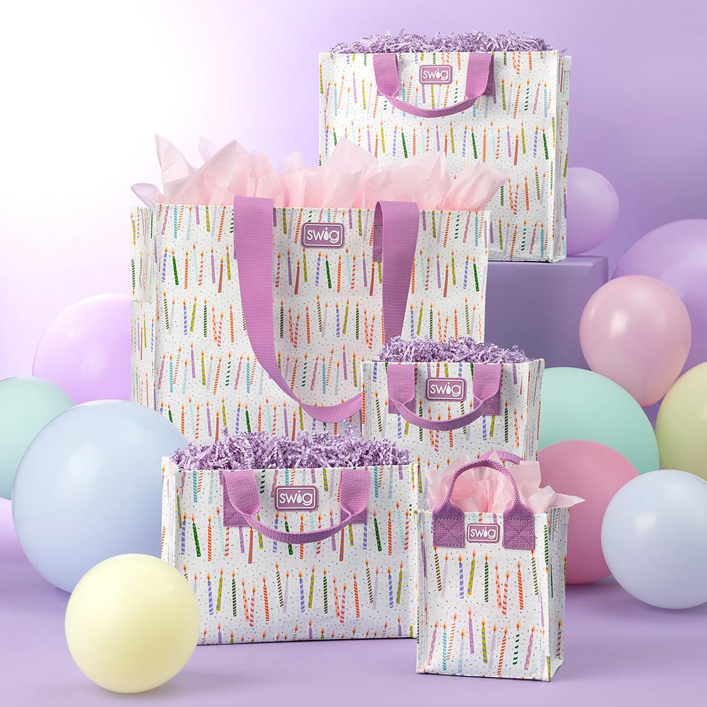 Make A Wish Reusable Gift Bag (Tall)-How Cute is That? Boutique
