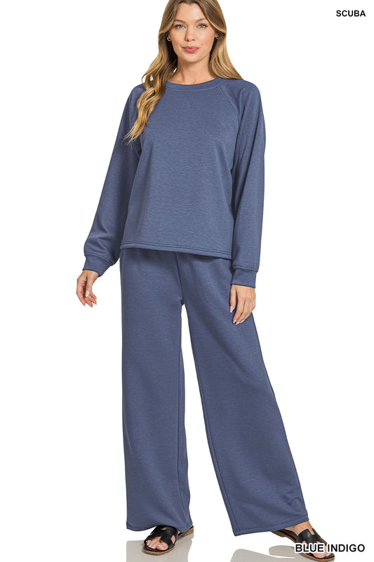 SCUBA CREWNECK PULLOVER & PANTS