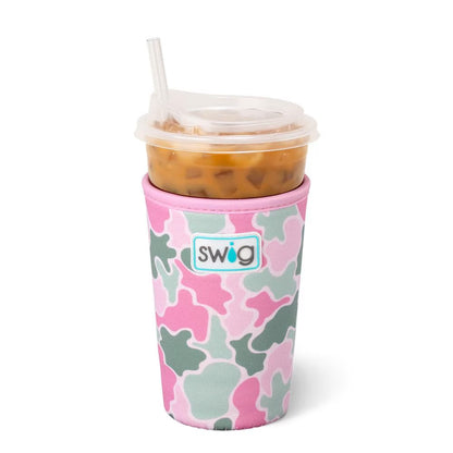 Blushing Camo Iced Cup Coolie (Medium)