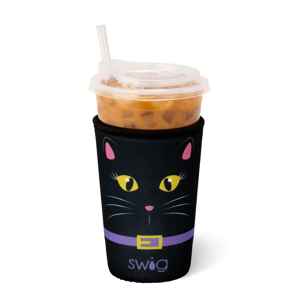 Boo Crew Cat Iced Cup Coolie (Medium)-How Cute is That? Boutique