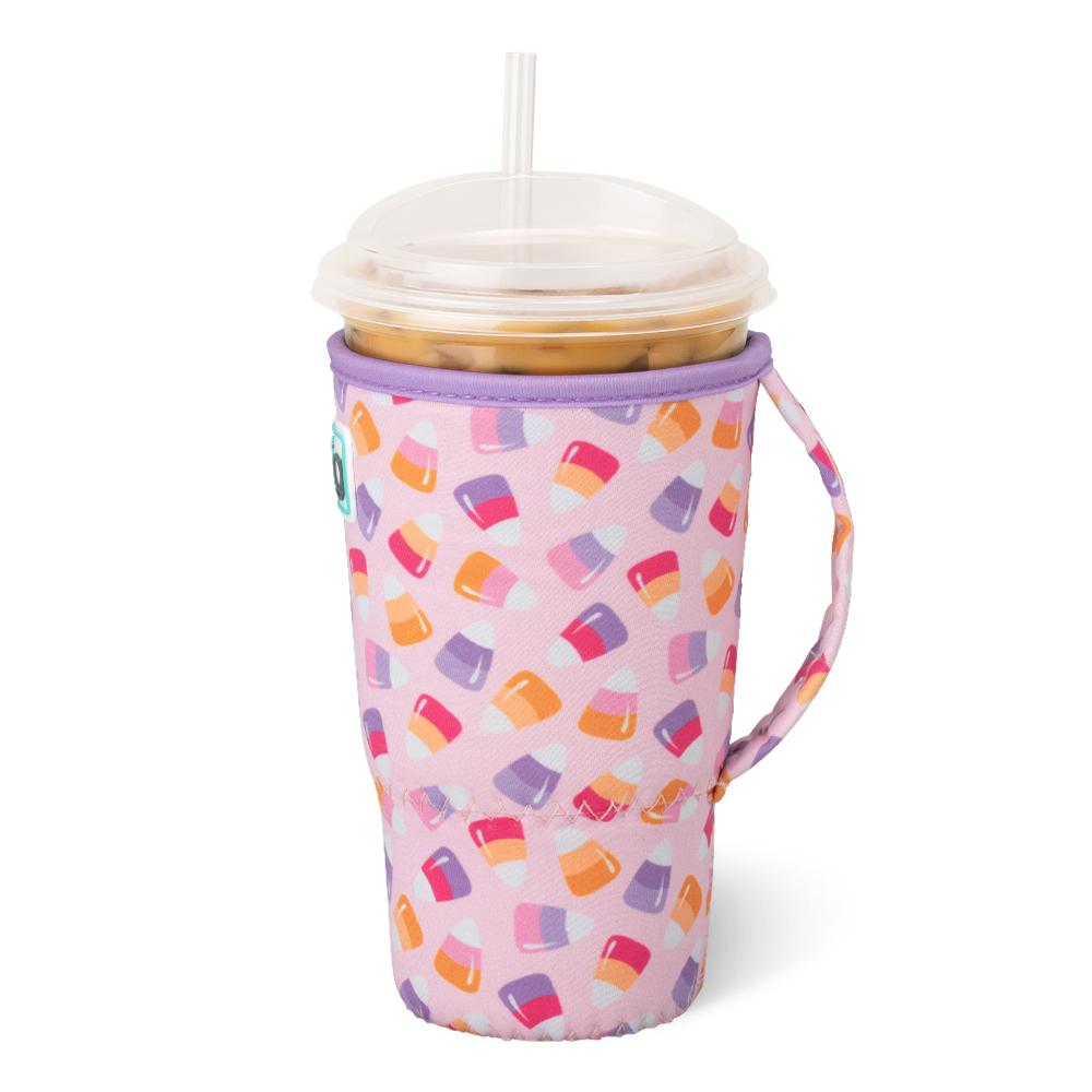 Candy Corn Iced Cup Coolie- Large-How Cute is That? Boutique