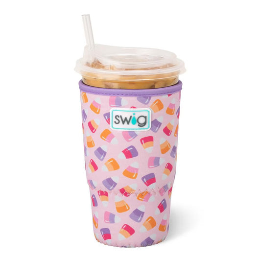 Candy Corn Iced Cup Coolie- Large