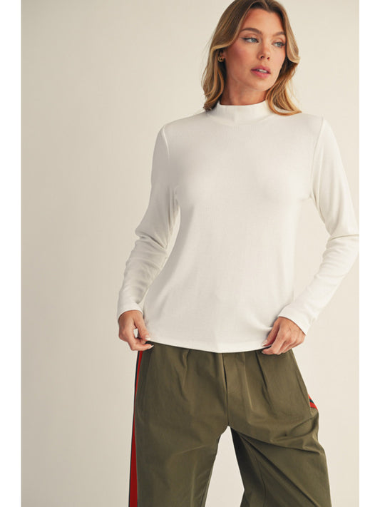 Mock Neck Top
