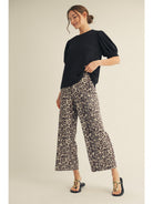 Wide Leg Leopard Pants-How Cute is That? Boutique