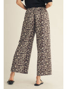 Wide Leg Leopard Pants-How Cute is That? Boutique