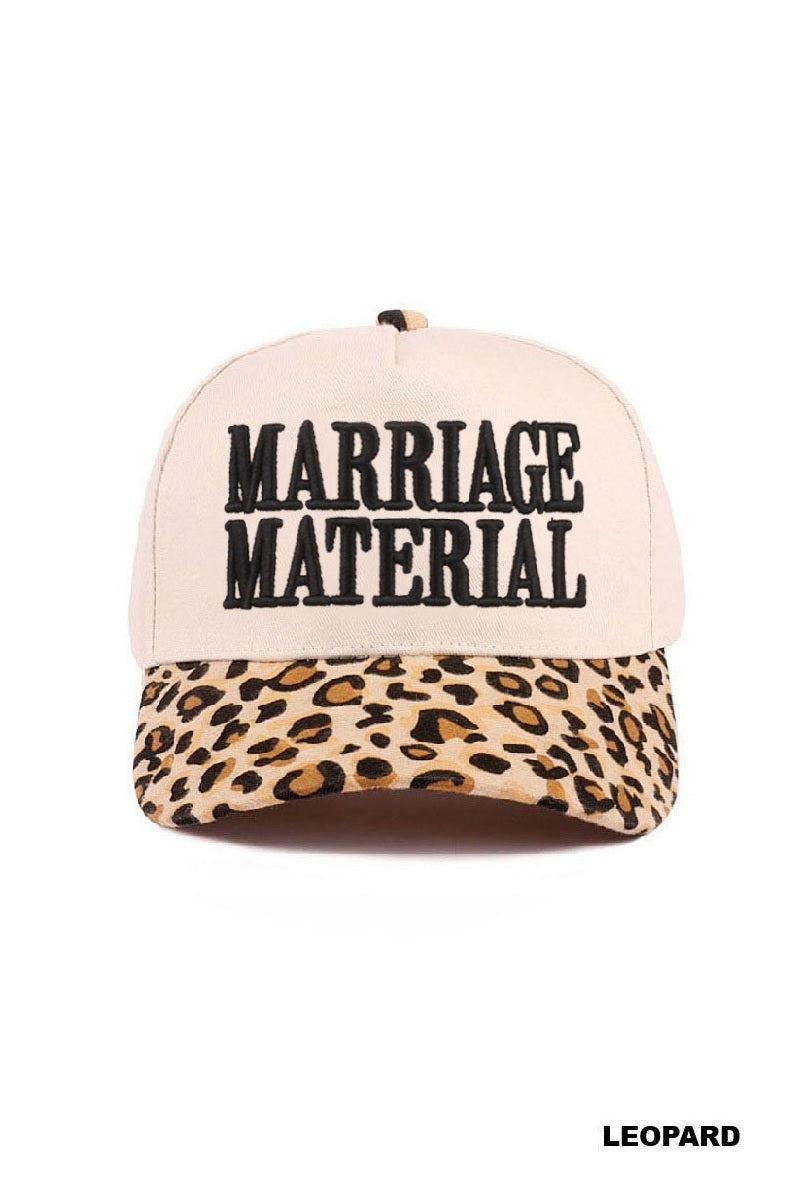 Marriage Material Trucker Hat-How Cute is That? Boutique