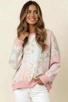 Floral Patchwork Top-How Cute is That? Boutique