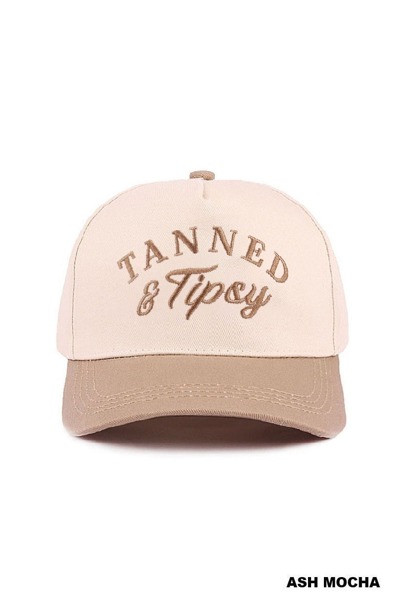 Tanned & Tipsy Trucker Hat-How Cute is That? Boutique