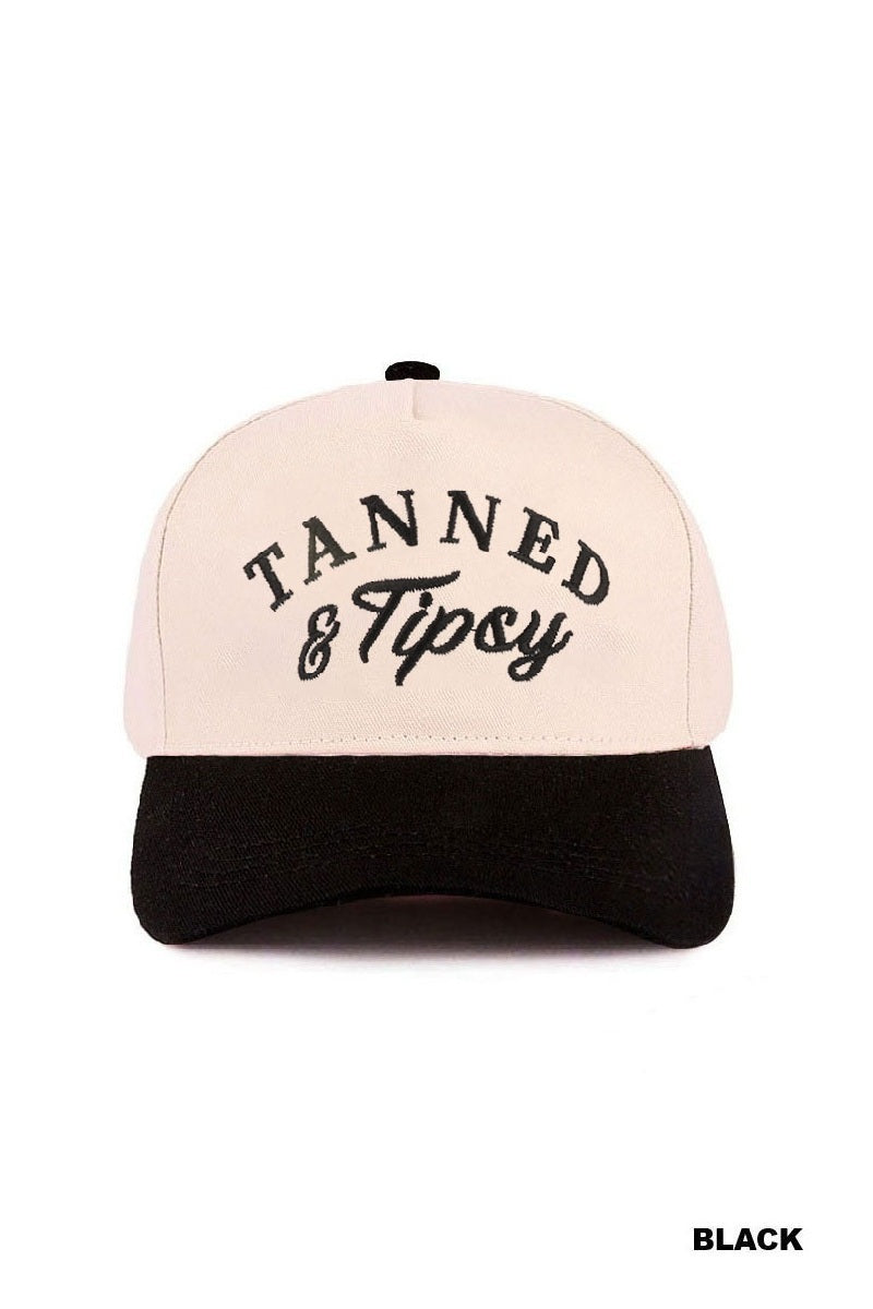 Tanned & Tipsy Trucker Hat-How Cute is That? Boutique