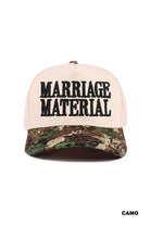 Marriage Material Trucker Hat-How Cute is That? Boutique