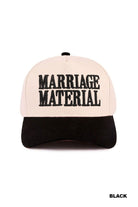 Marriage Material Trucker Hat-How Cute is That? Boutique