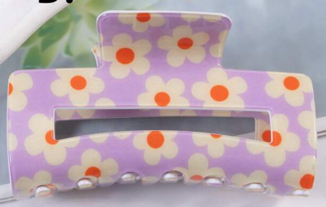 Cute Flower Claw Clip-How Cute is That? Boutique