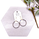 Blaine Earrings Gray-How Cute is That? Boutique