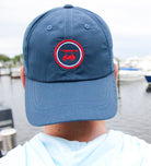 Bald Head Blues Performance Hat - Navy-How Cute is That? Boutique