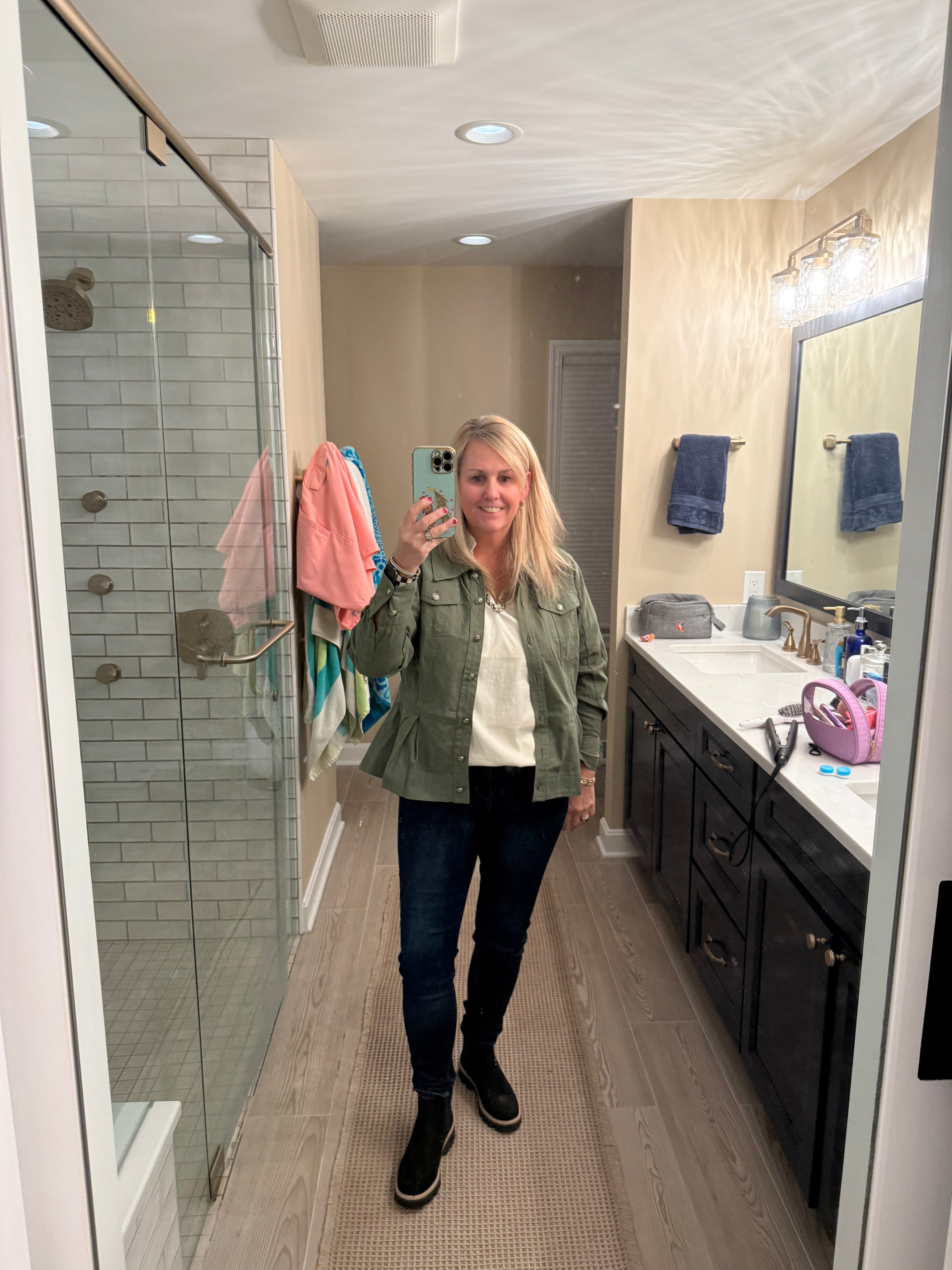 Ruffle Neck Blouse-How Cute is That? Boutique