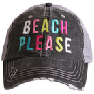Trucker Embroidered Hat- Vacation-How Cute is That? Boutique