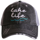Trucker Embroidered Hat- LAKE-How Cute is That? Boutique