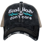 Trucker Embroidered Hat- LAKE-How Cute is That? Boutique