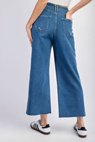 Cropped Denim Straight Leg Jeans-How Cute is That? Boutique