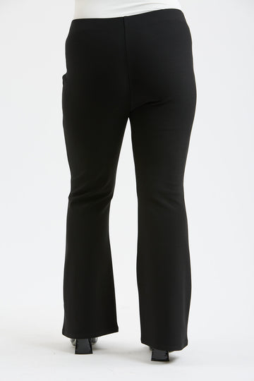 PLUS HIGH WAIST FLARE PANTS