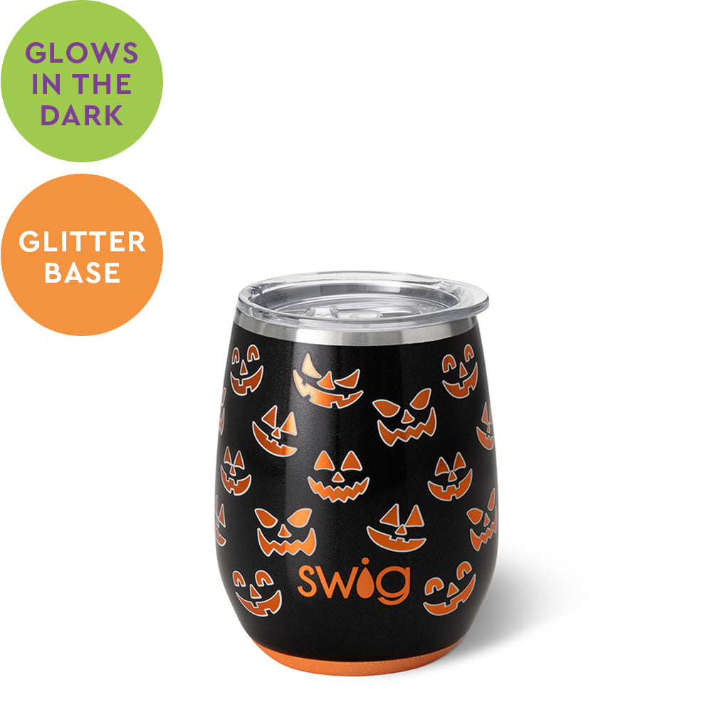 Jeepers Creepers Stemless Wine Cup (14oz)-How Cute is That? Boutique