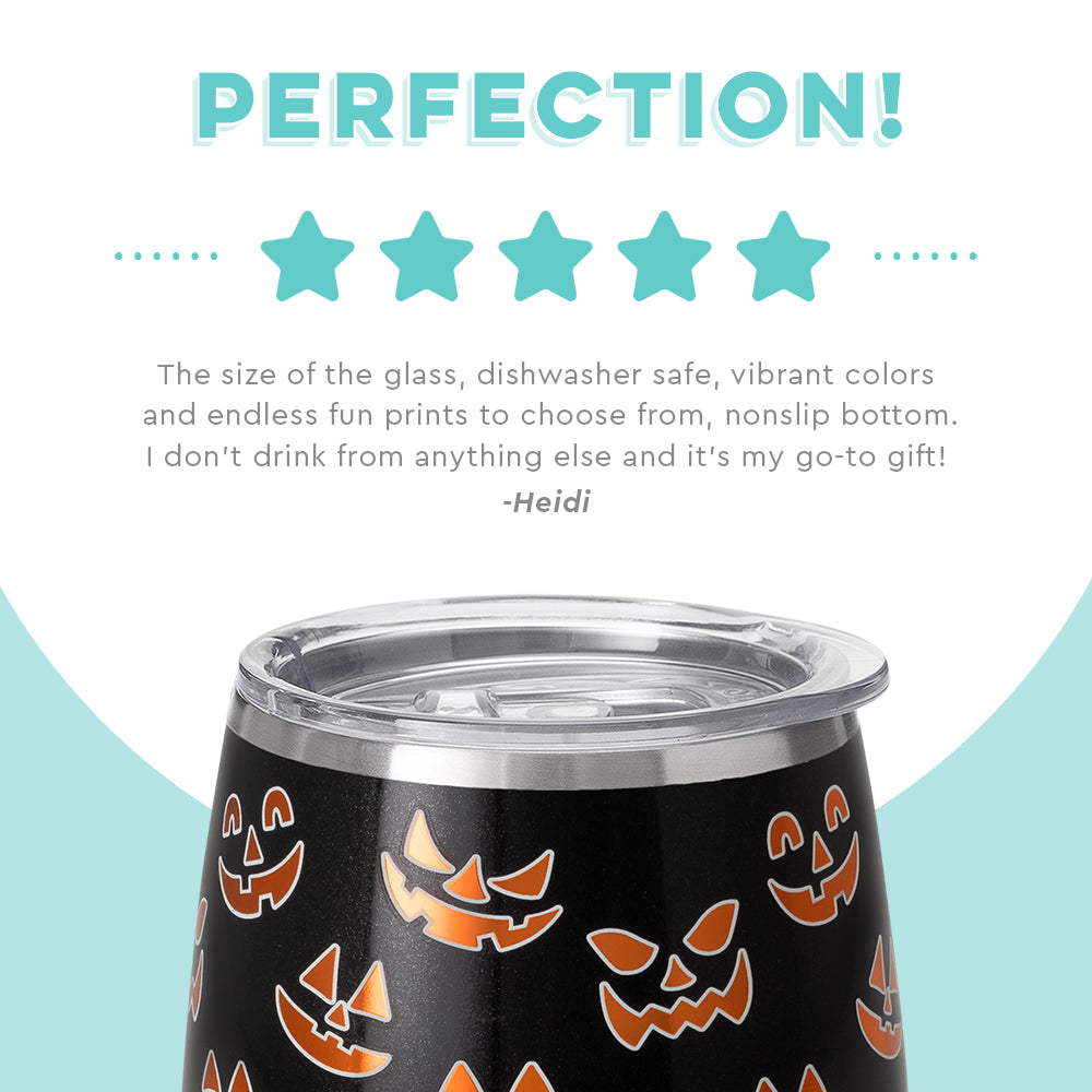 Jeepers Creepers Stemless Wine Cup (14oz)-How Cute is That? Boutique