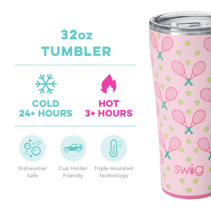 Love All Tennis Tumbler (32oz)