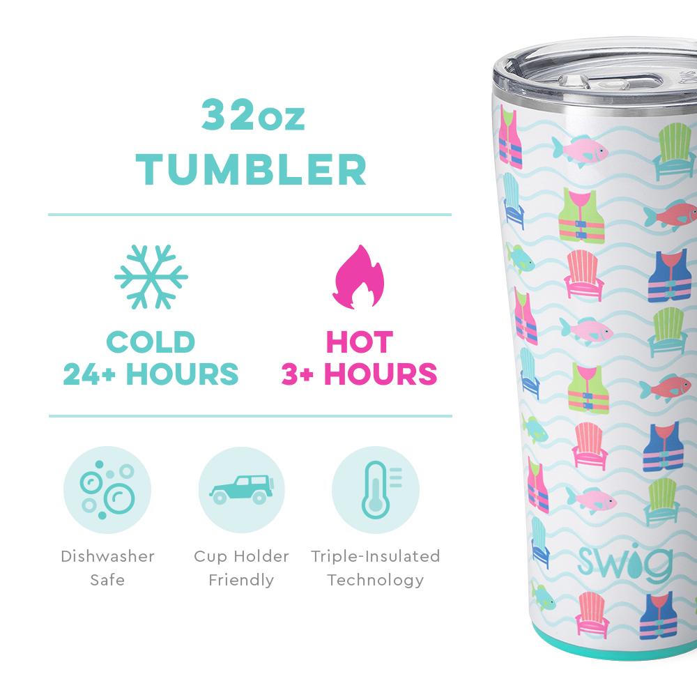 Lake Girl Tumbler (32oz)-How Cute is That? Boutique