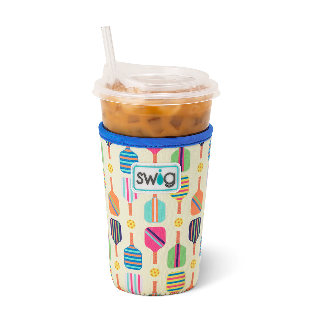 Pickleball Iced Cup Coolie (22oz)-How Cute is That? Boutique