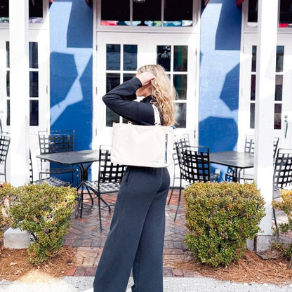 Nina Nylon Organizer Tote Bag