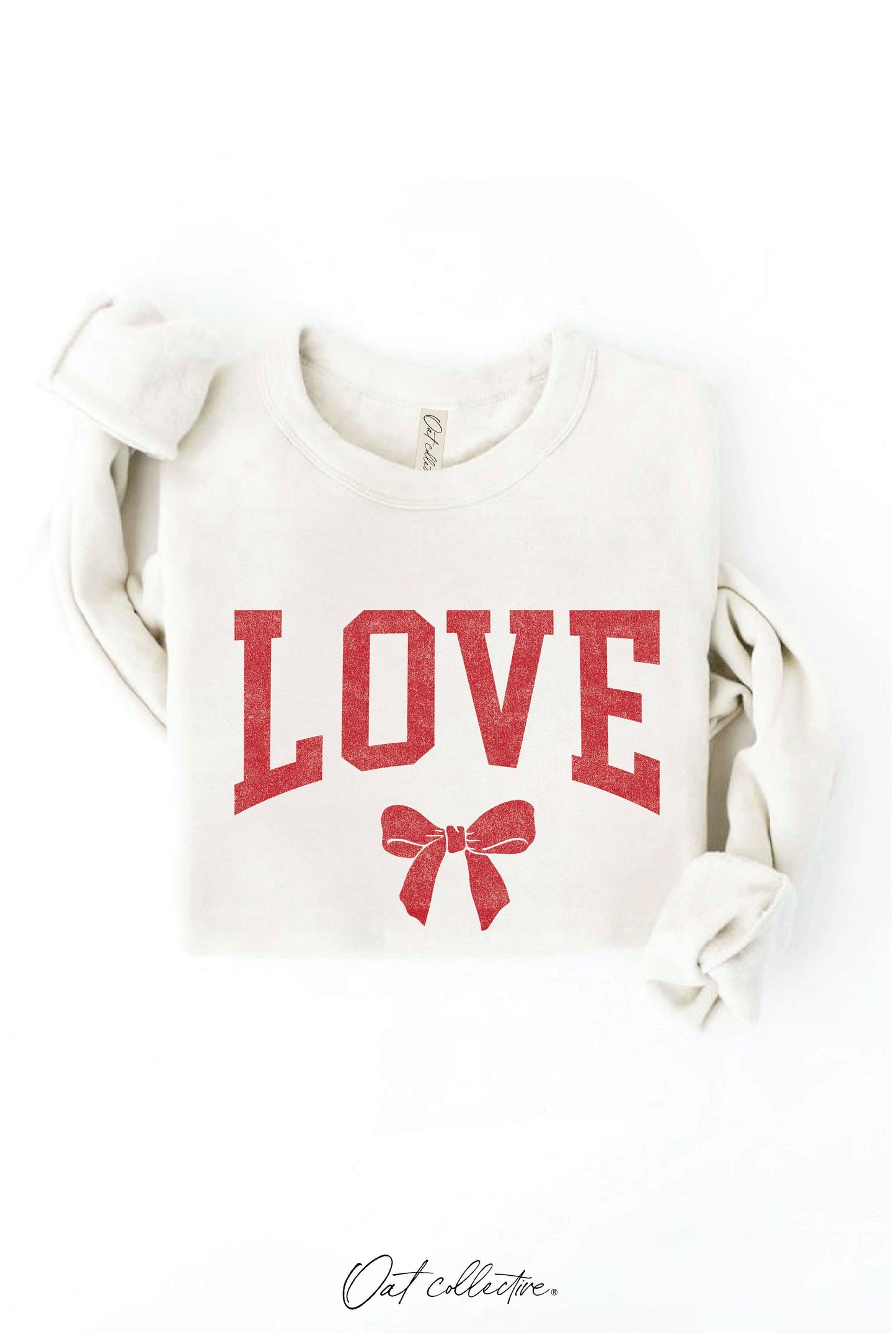 LOVE BOW  Graphic Sweatshirt
