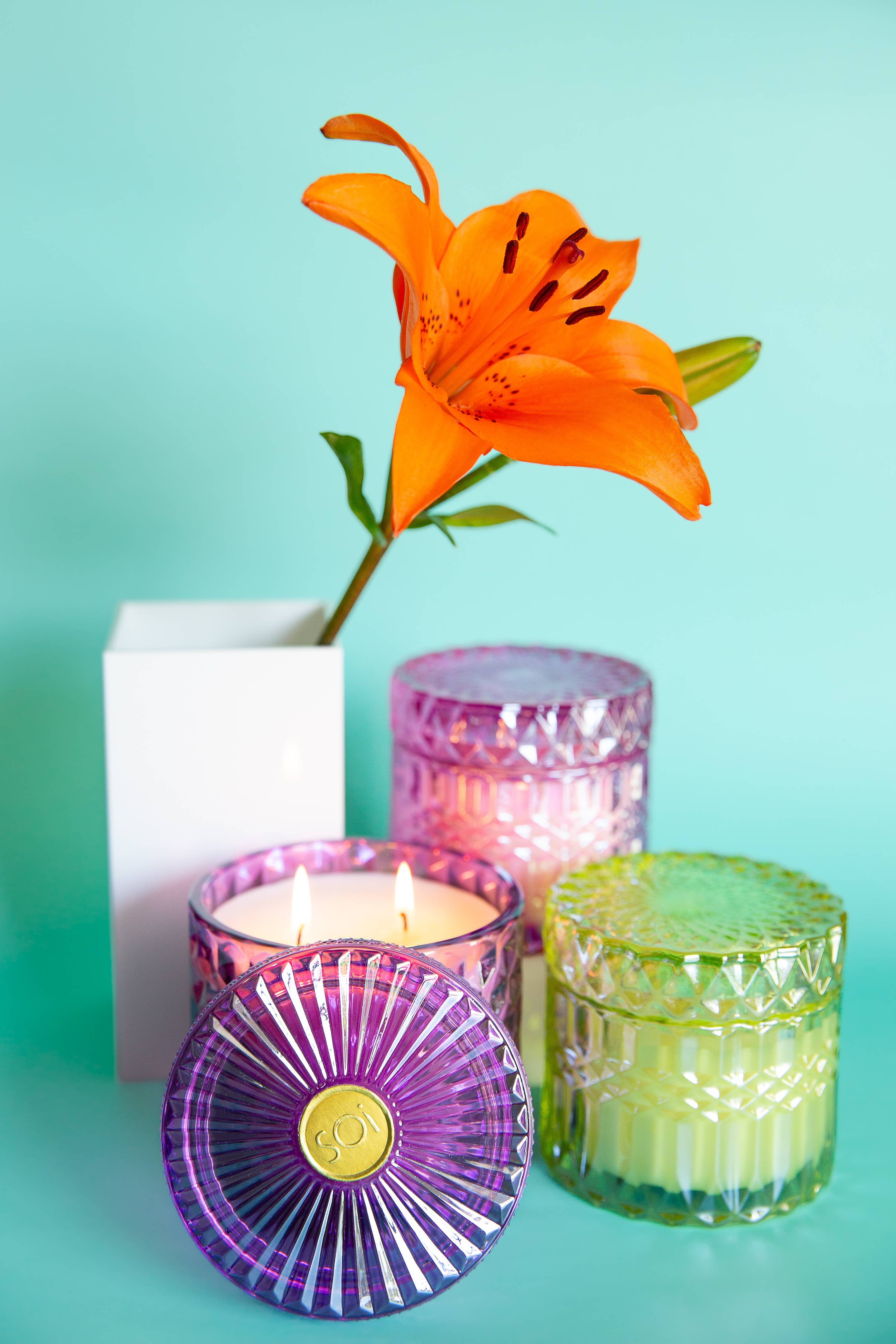 Cake For Breakfast 15oz Shimmer Candle 2 wick-How Cute is That? Boutique