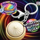 Dumpling keychain fidget toy