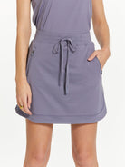 Addison Skort- Blue Granite-How Cute is That? Boutique