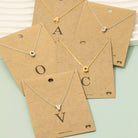 Initial Pendant Necklace-How Cute is That? Boutique