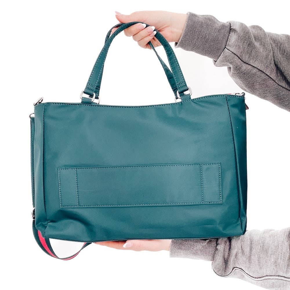 Nina Nylon Organizer Tote Bag-How Cute is That? Boutique
