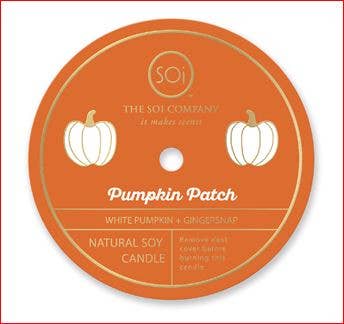 Pumpkin Patch 12oz Icon Confetti Fall & Halloween Candle-How Cute is That? Boutique