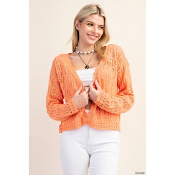 Orange Sweater by Kori