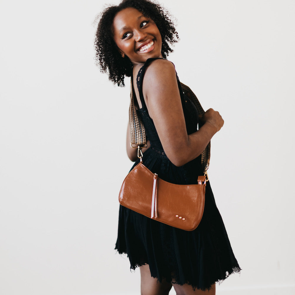 Brynlee Braided Vegan Leather Crossbody & Shoulder Bag-How Cute is That? Boutique