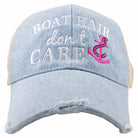Trucker Embroidered Hat- LAKE-How Cute is That? Boutique