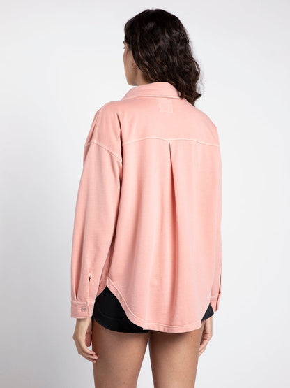 CYRUS JACKET GRAY in Rose Tan