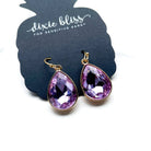 Lilac Drop Earrings-How Cute is That? Boutique