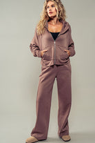 The Athlete Zip Up Hoodie Jacket-How Cute is That? Boutique